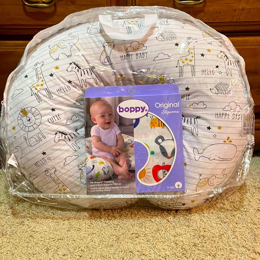 Boppy pillow and additional slipcover